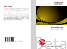 Copertina di Rhea Haines