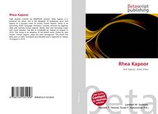 Couverture de Rhea Kapoor