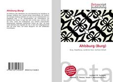 Couverture de Ahlsburg (Burg)
