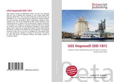 Buchcover von USS Hopewell (DD-181)