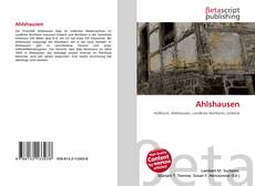 Copertina di Ahlshausen