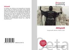 Copertina di Ahlspieß