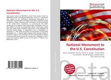 Capa do livro de National Monument to the U.S. Constitution 