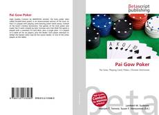 Buchcover von Pai Gow Poker
