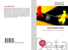Portada del libro de Paid (2006 Film)