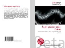 Capa do livro de Saint-Laurent-sous-Coiron 