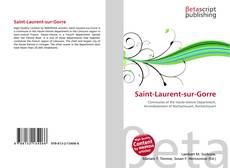 Capa do livro de Saint-Laurent-sur-Gorre 