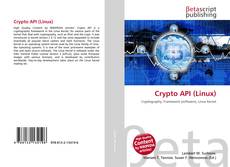 Capa do livro de Crypto API (Linux) 