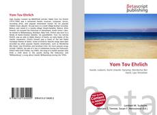 Capa do livro de Yom Tov Ehrlich 