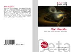 Capa do livro de Wolf Klaphake 
