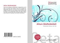 Buchcover von Ahlum (Wolfenbüttel)