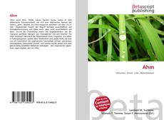 Buchcover von Ahm