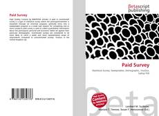 Copertina di Paid Survey