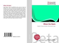 Buchcover von Rhee Ho Nam