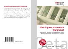 Buchcover von Washington Monument (Baltimore)