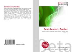 Buchcover von Saint-Laurent, Quebec