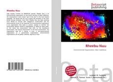 Copertina di Rheebu Nuu