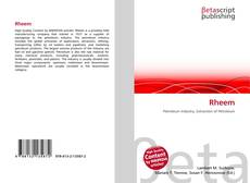 Buchcover von Rheem