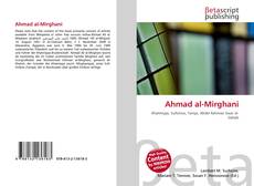 Buchcover von Ahmad al-Mirghani