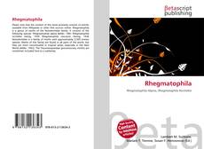 Copertina di Rhegmatophila