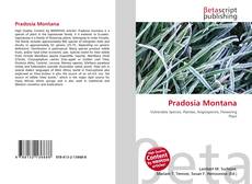 Copertina di Pradosia Montana