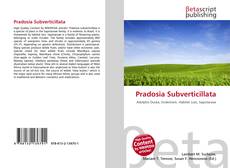 Pradosia Subverticillata kitap kapağı