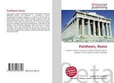 Pantheon, Rome kitap kapağı
