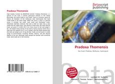 Buchcover von Pradoxa Thomensis