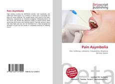 Copertina di Pain Asymbolia