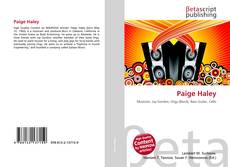 Copertina di Paige Haley