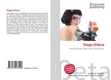 Copertina di Paige O'Hara