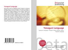 Couverture de Yonaguni Language