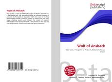 Buchcover von Wolf of Ansbach
