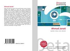 Copertina di Ahmad Janati