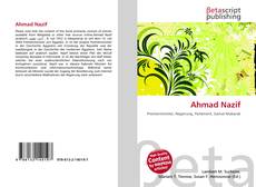 Couverture de Ahmad Nazif