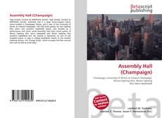 Copertina di Assembly Hall (Champaign)