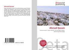 Couverture de Ahmad Qavam