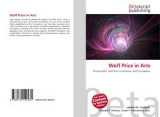 Couverture de Wolf Prize in Arts