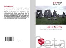 Couverture de Agum-kakrime