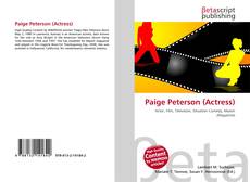 Couverture de Paige Peterson (Actress)