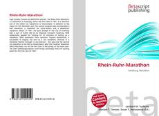 Copertina di Rhein-Ruhr-Marathon