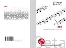 Couverture de NSRD