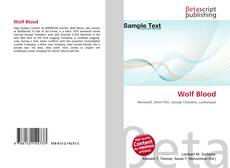 Couverture de Wolf Blood