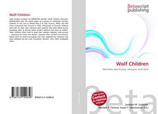 Buchcover von Wolf Children