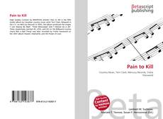 Copertina di Pain to Kill