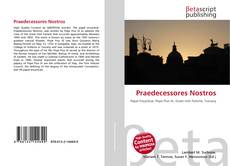 Buchcover von Praedecessores Nostros