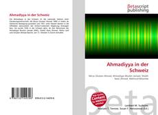 Couverture de Ahmadiyya in der Schweiz