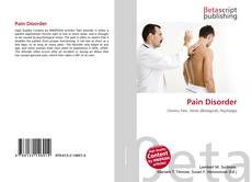 Buchcover von Pain Disorder