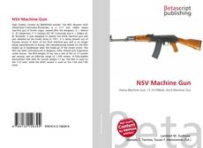 Buchcover von NSV Machine Gun