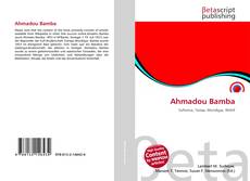 Copertina di Ahmadou Bamba